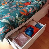 Letto contenitore Brimnes Ikea