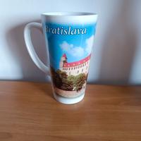 Tazza grande Bratislava nuova souvenir 