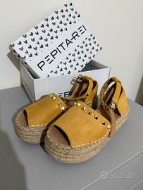 Scarpe aperte platform da donna Pepitarei 37
