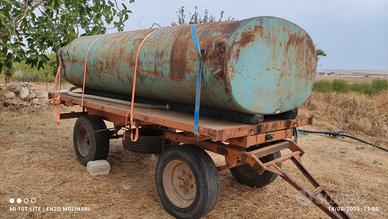 Rimorchio agricolo e cisterna acqua (non potabile)