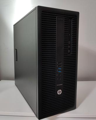 Hp EliteDesk 800 G2 i5 RAM 8gb SSD 256 + HDD 500GB