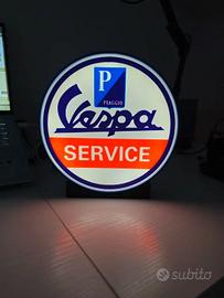 🛵 LIGHTBOX VESPA SERVICE LED 🛵 STAMPA 3D