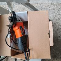 Smerigliatrice angolare marca Rigel, nuova. 