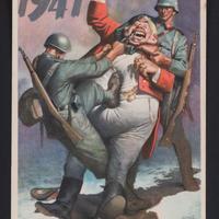 Cartolina illustrata da Gino Boccasile