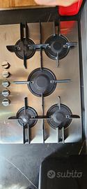 piano cottura 5 fuochi ariston hotpoint