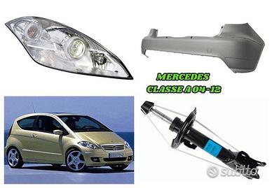 Mercedes Classe A frontale cofano airbag freni 08