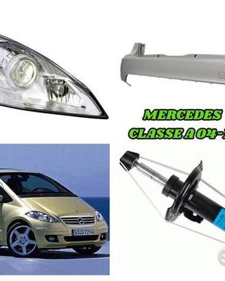 Mercedes Classe A frontale cofano airbag freni 08