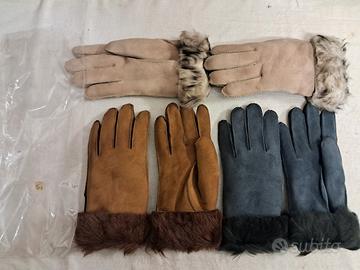 guanti shearling NUOVI donna/ uomo tg S/M