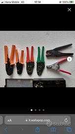 Pinze crimpatrici e spelafili