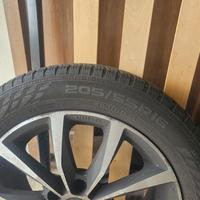 cerchi in lega 16" con gomme invernali