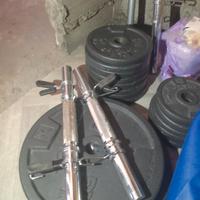 Kit Allenamento Manubri e Bilanciere Domyos - 44KG