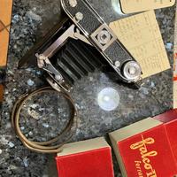 Ferrania falco 2 macchina fotografica a soffietto