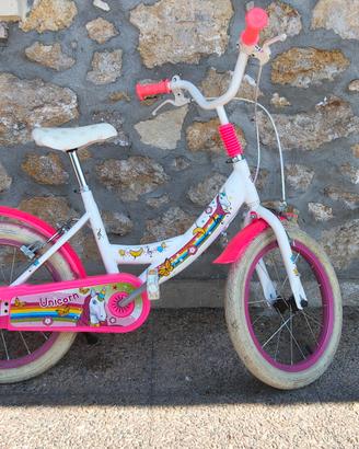 bicicletta bambina Dino Bikes Unicorn 14"