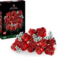 LEGO Botanicals Bouquet di Rose - Set di Fiori Fin