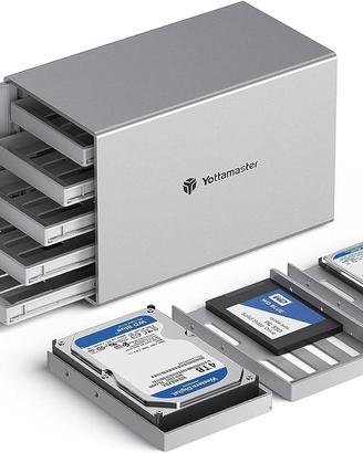 Case Hard Disk Esterno - Yottamaster - 5 Bay