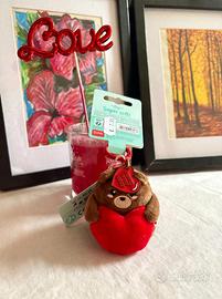 Portachiavi Legami Teddy Bear nuovo con etichette