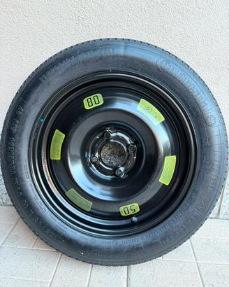Ruotino di scorta 4 fori 16” CONTINENTAL T125/85 r