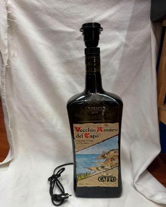 Lampada da Tavolo Bottiglia Amaro del Capo 300ml