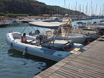 Gommone callegari carrello doppio assi