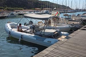 Gommone callegari carrello doppio assi