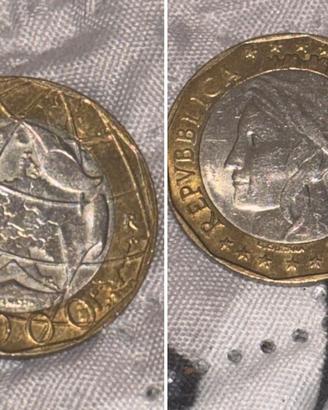 Errore di conio 1000 lire 1997