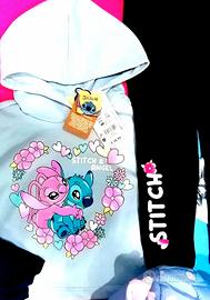 Felpa Leggings Cotone Stitch Blukids Bambina 7 ann