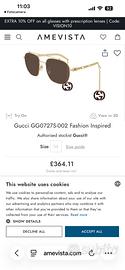 Occhiali gucci nuovi