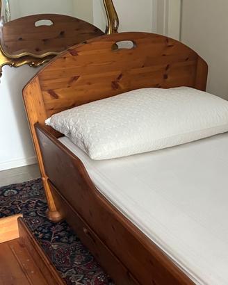 Letto in legno per bambini/ragazzi con cassetto