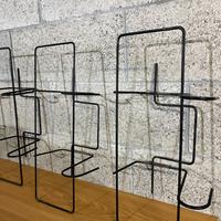 Portavasi da Ringhiera in Metallo Nero – L 50cm