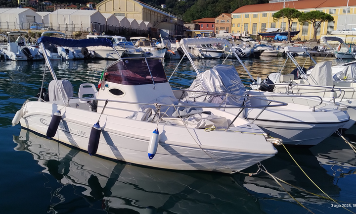 Motoscafo walk ar. Berlingardo 20' + Mercury 40pro