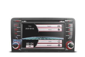 RADIO NAVIGATORE 7" PER AUDI A3 8P 03-12 USB GPS 