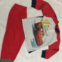 Pigiami bambino 4 - 5/6 - 8/10 in cotone e pile