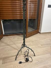 Piantana in ferro battuto