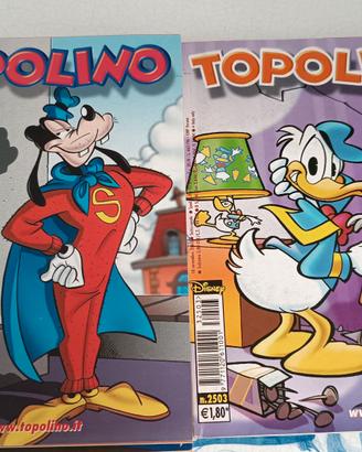 6 fumetti topolino 2003 e 2004