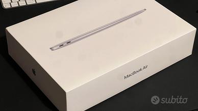 MacBook Air 13 argento chip M1 8gb ram 256gb