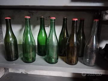 Bottiglie in vetro x vino