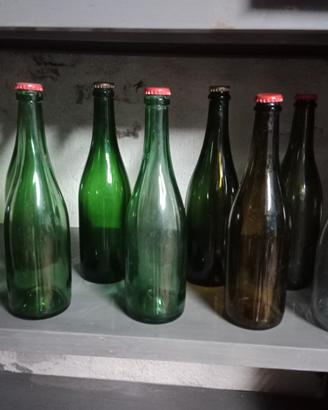 Bottiglie in vetro x vino