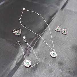 Parure in argento sterling 925