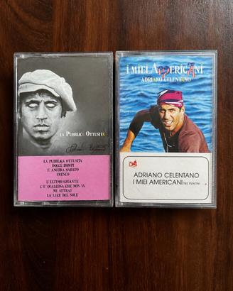 Adriano Celentano – 2 musicassette  vintage