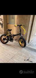 Bici elettrica argento 250w 36v