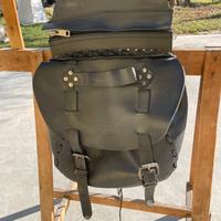 Borse a bisaccia in cuoio