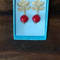 orecchini perla di Maiorca ottone 