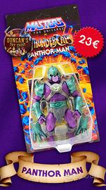 Masters Of The Universe Panthor-Man Thundercats Pa
