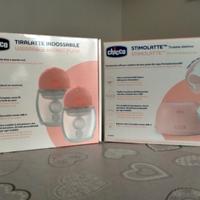 Due tiralatte nuovi Chicco