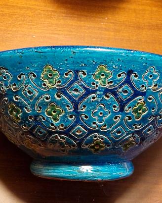 Vaso 4/8 Rimini Blu di Aldo Londi -Bitossi anni 60