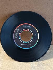 Vinile 45giri di Fausto Leali - "A chi"
