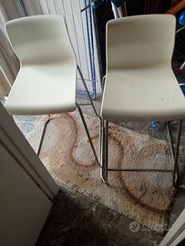 due sedie alte per bar,pub e case