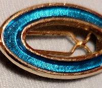 FERMAGLIO VINTAGE SMALTATO