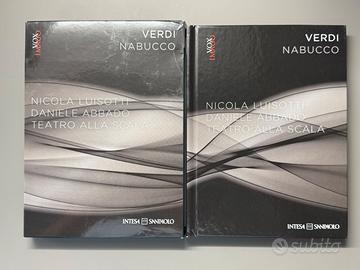 Nabucco Verdi teatro alla scala CD+DVD nuovo