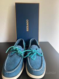 Sebago Docksides blu azzurro